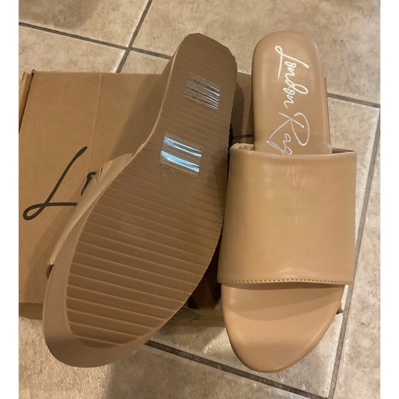 Karly Chunky Platform Sliders - Picture 5 of 7